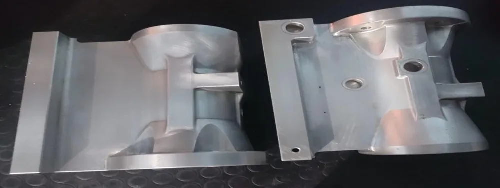Machined tooling detail